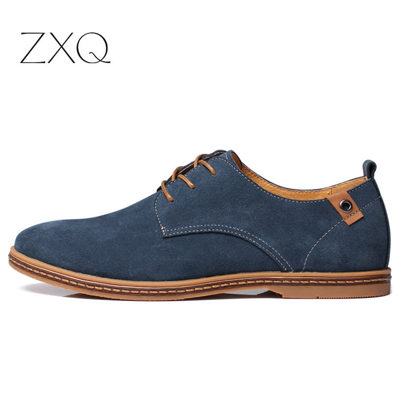 Suede Oxfords Men Leather Shoes - Premium Suede Oxfords Men Leather Shoes from Concordia Style Boutique - Just $24.19! Shop now at Concordia Style Boutique