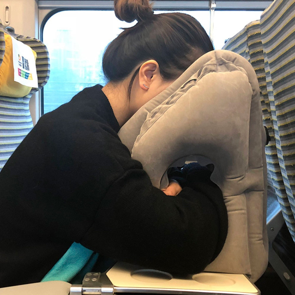 Anti-static Inflatable Travel Pillow - Premium Travel Pillow from Concordia Style Boutique - Just $20.25! Shop now at Concordia Style Boutique