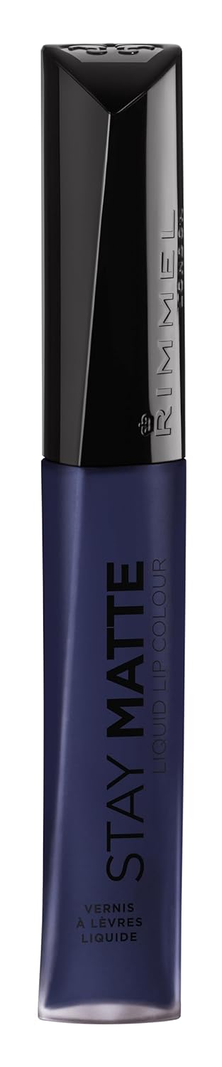 Rimmel London Stay Matte Liquid Lip Color with Full Coverage Kiss-Proof Waterproof Matte Lipstick Formula that Lasts 12 Hours - 810 Plum This Show, .21oz - Premium lipstick from Concordia Style Boutique - Just $5! Shop now at Concordia Style Boutique