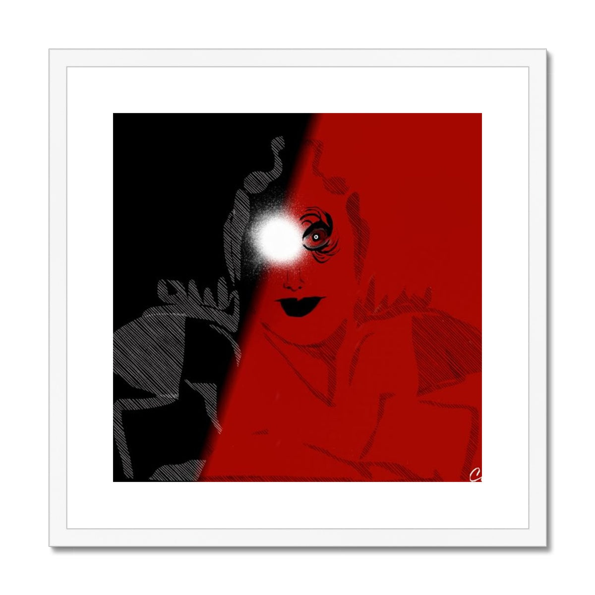 I See You Framed & Mounted Print