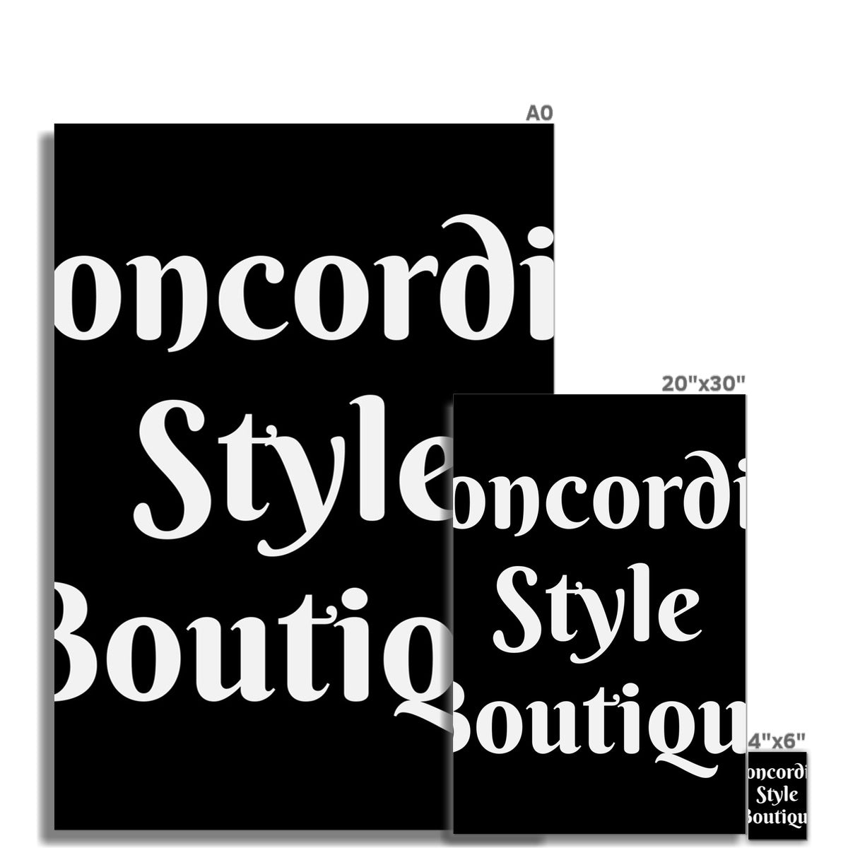 Concordia Style Boutique Rolled Canvas - Premium Fine art from Prodigi - Just $8.32! Shop now at Concordia Style Boutique