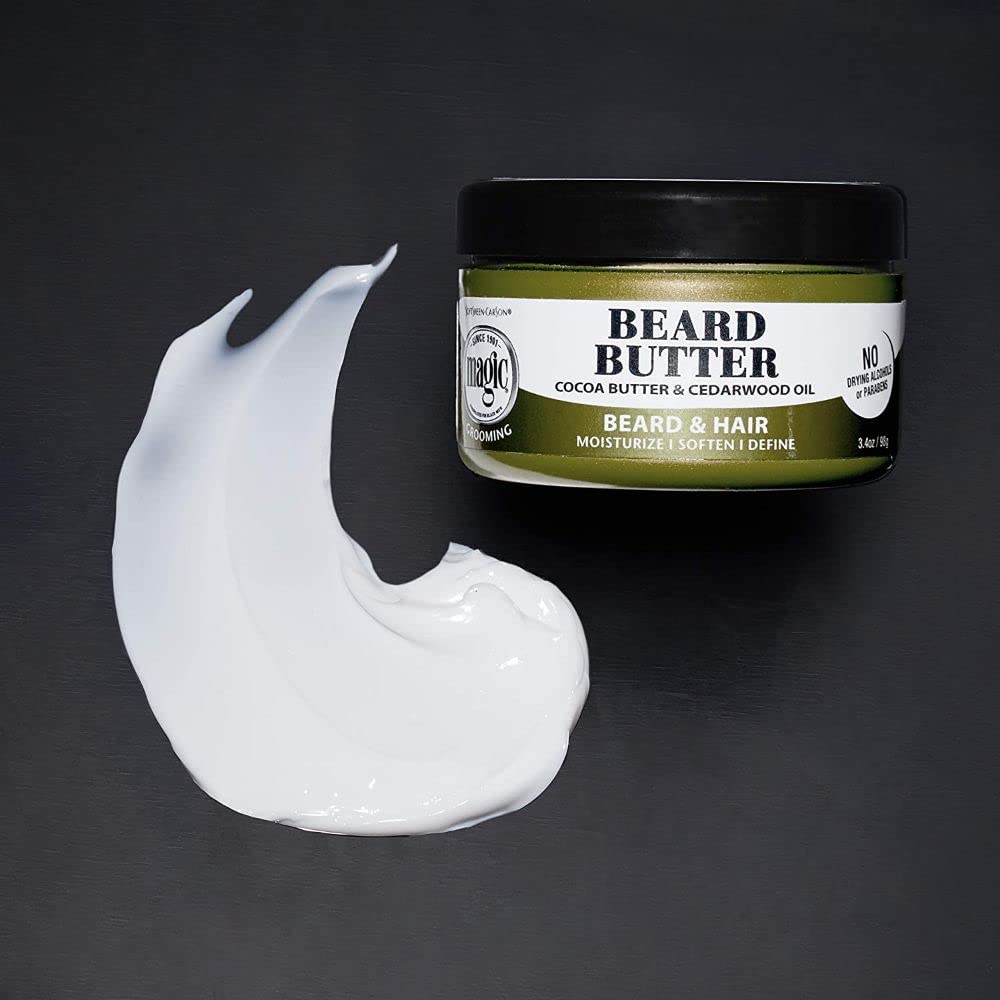 Men's Grooming Conditioning Beard Butter With Cocoa Butter and Cedarwood Oil, Moisturizes, Softens and Define With No Drying Alcohol, 3.5 ounces - Premium Beard Butter from Concordia Style Boutique - Just $12.87! Shop now at Concordia Style Boutique