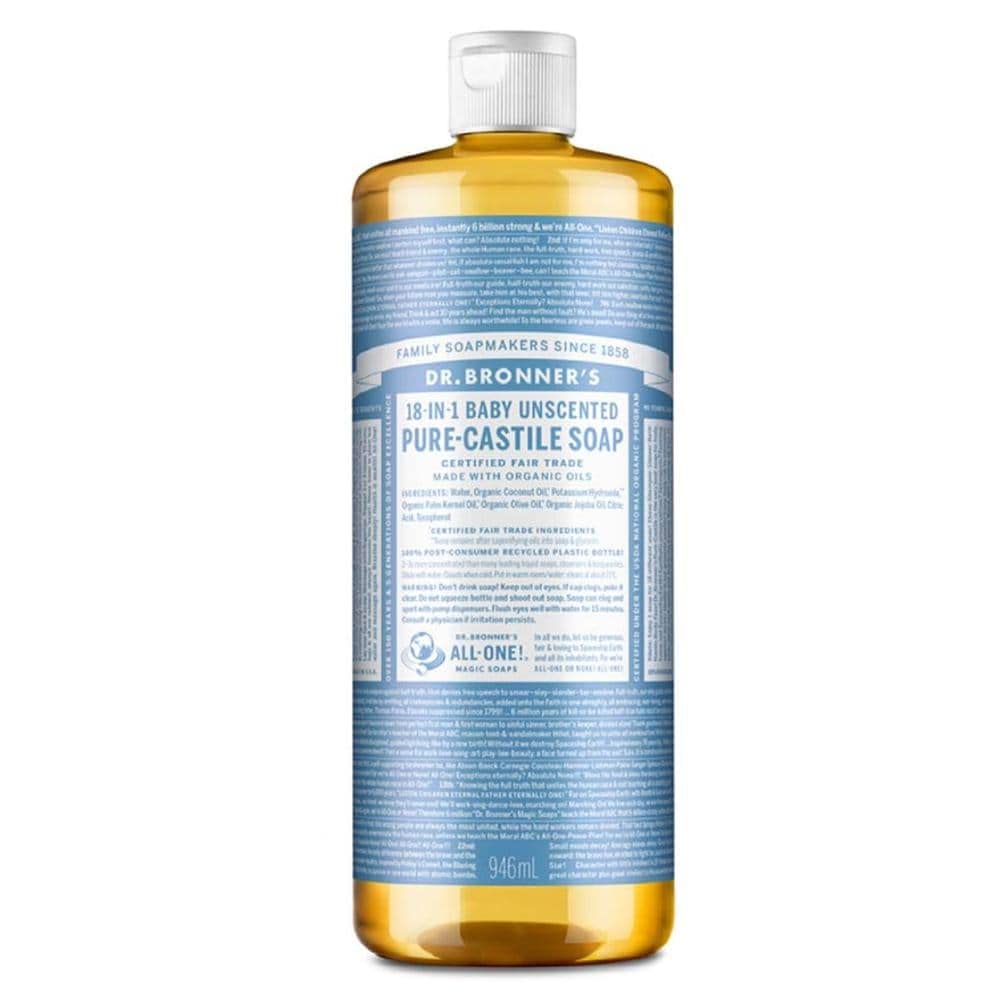 Dr. Bronner's - Pure-Castile Liquid Soap (Lavender, 8 ounce) - Made with Organic Oils, 18-in-1 Uses: Face, Body, Hair, Laundry, Pets and Dishes, Concentrated, Vegan, Non-GMO - Premium  from Concordia Style Boutique - Just $12.28! Shop now at Concordia Style Boutique