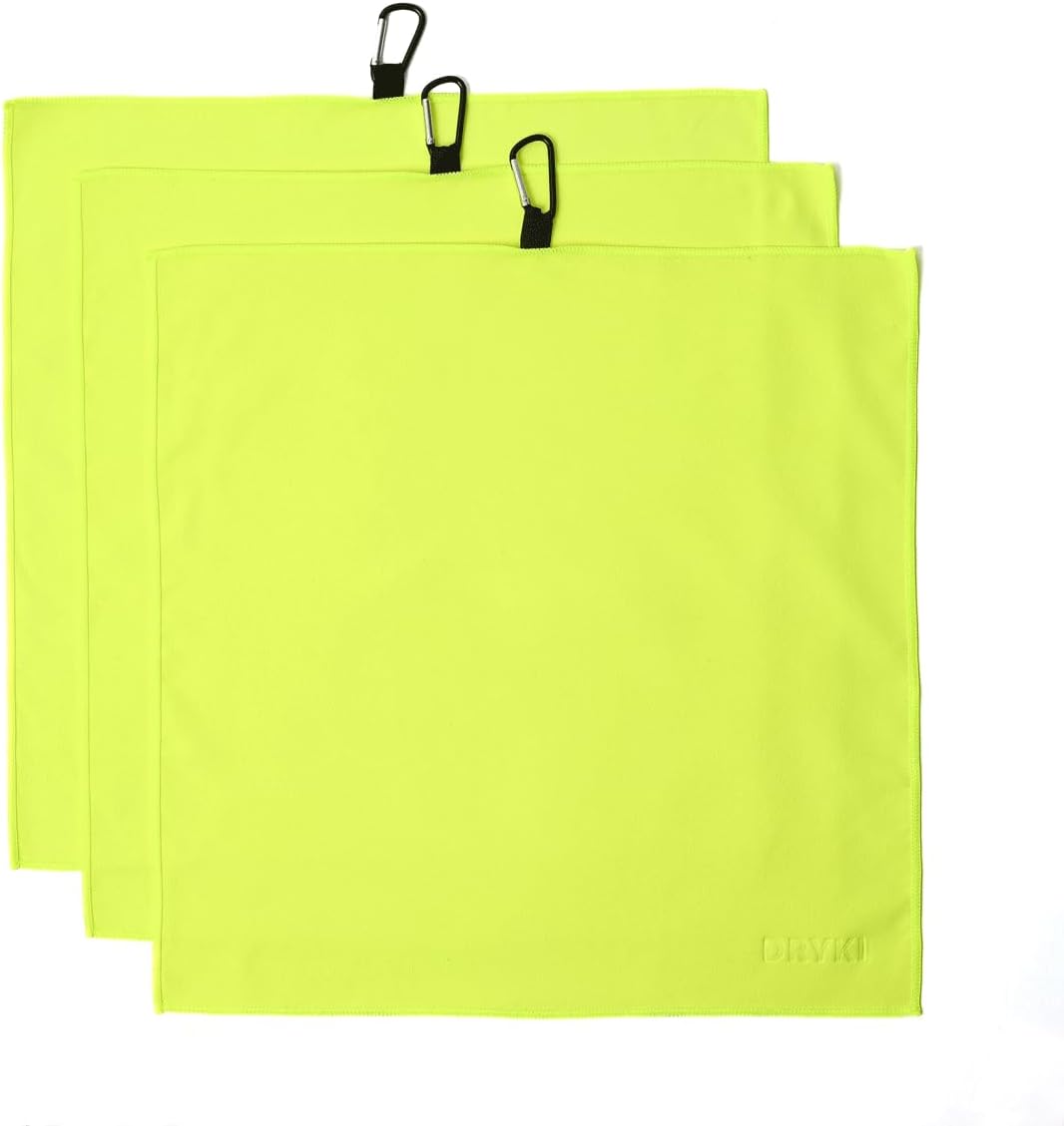 DRYKI - Sweat Absorbing Handkerchiefs - The Original Sport Microfiber Hankies for Wicking Sweat from Hands, Face, Body (Classic Black, 5 Pack) - Premium handkerchief from Concordia Style Boutique - Just $20.22! Shop now at Concordia Style Boutique
