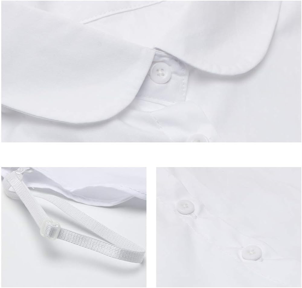 Fake Collar-  Detachable Dickey Collar Blouse-  Half Shirts - Peter Pan Faux False Collar for Women & Girls - Premium Blouses & Button-Down Shirts from Concordia Style Boutique - Just $20.83! Shop now at Concordia Style Boutique