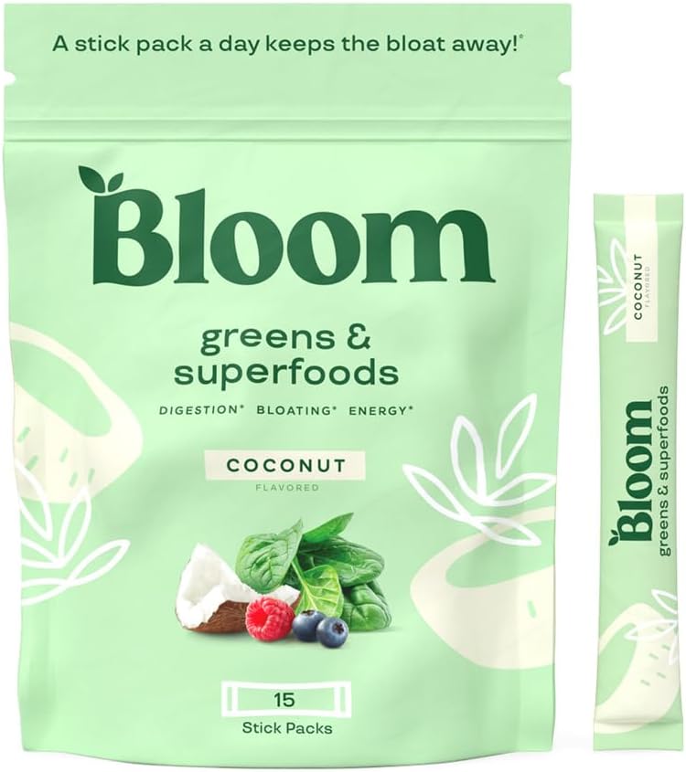 Bloom Nutrition Super Greens Powder Smoothie & Juice Mix - Probiotics for Digestive Health & Bloating Relief for Women, Digestive Enzymes with Superfoods Spirulina & Chlorella for Gut Health (Mango) - Premium Chlorella from Concordia Style Boutique - Just $43.75! Shop now at Concordia Style Boutique
