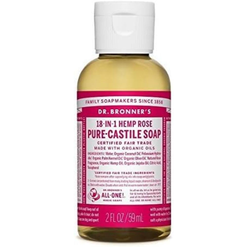 Dr. Bronner's - Pure-Castile Liquid Soap (Lavender, 8 ounce) - Made with Organic Oils, 18-in-1 Uses: Face, Body, Hair, Laundry, Pets and Dishes, Concentrated, Vegan, Non-GMO - Premium  from Concordia Style Boutique - Just $12.28! Shop now at Concordia Style Boutique