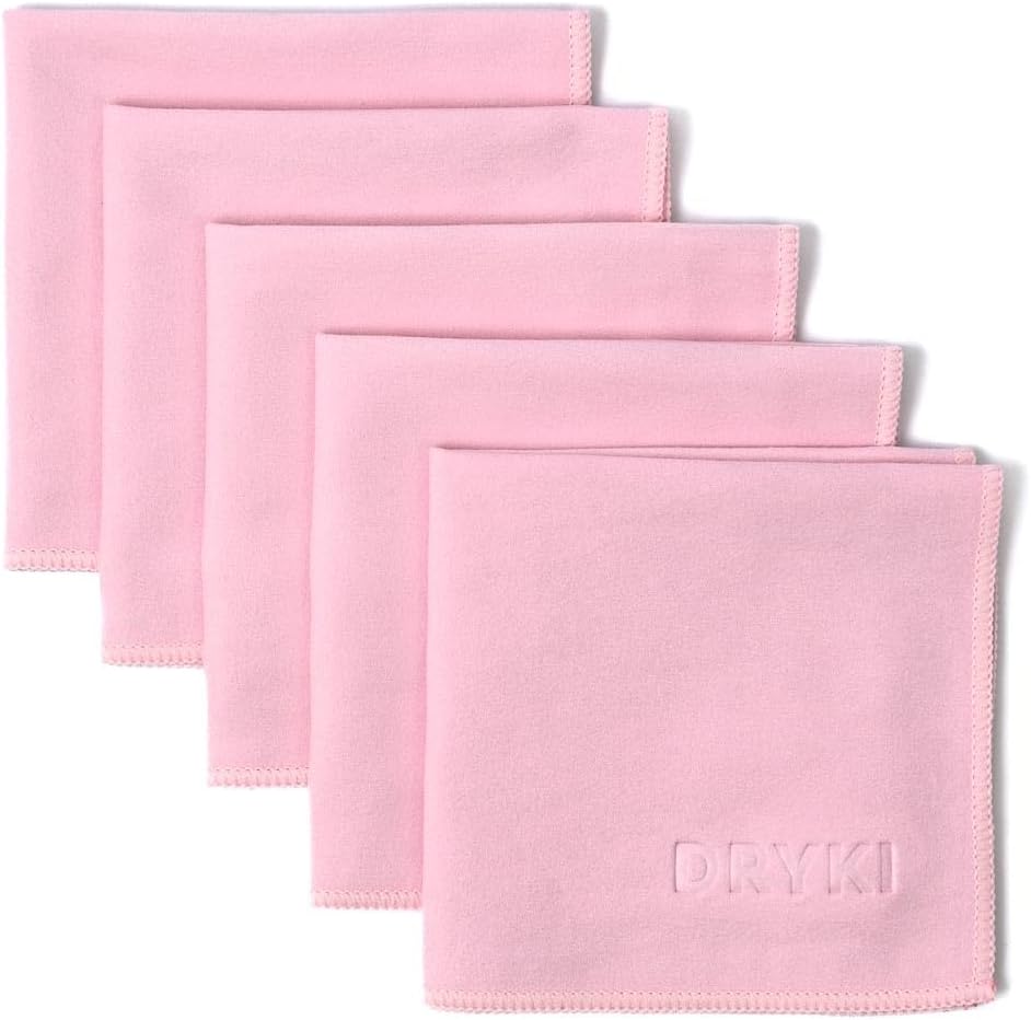 DRYKI - Sweat Absorbing Handkerchiefs - The Original Sport Microfiber Hankies for Wicking Sweat from Hands, Face, Body (Classic Black, 5 Pack) - Premium handkerchief from Concordia Style Boutique - Just $20.22! Shop now at Concordia Style Boutique