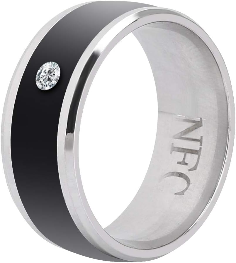 NFC Smart Ring, Smart Ring, Waterproof Universal for Mobile Phone (size 9) - Premium  from Concordia Style Boutique - Just $13.47! Shop now at Concordia Style Boutique