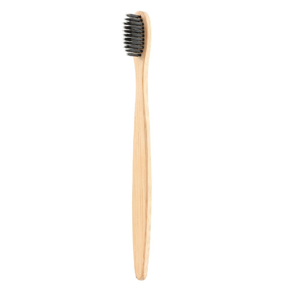 Eco-Friendly Natural Bamboo Charcoal Toothbrush Soft Bristle Wooden Handle Adult Teeth Clean Travel Tooth Brush - Premium  from Consonance Store - Just $12.12! Shop now at Concordia Style Boutique