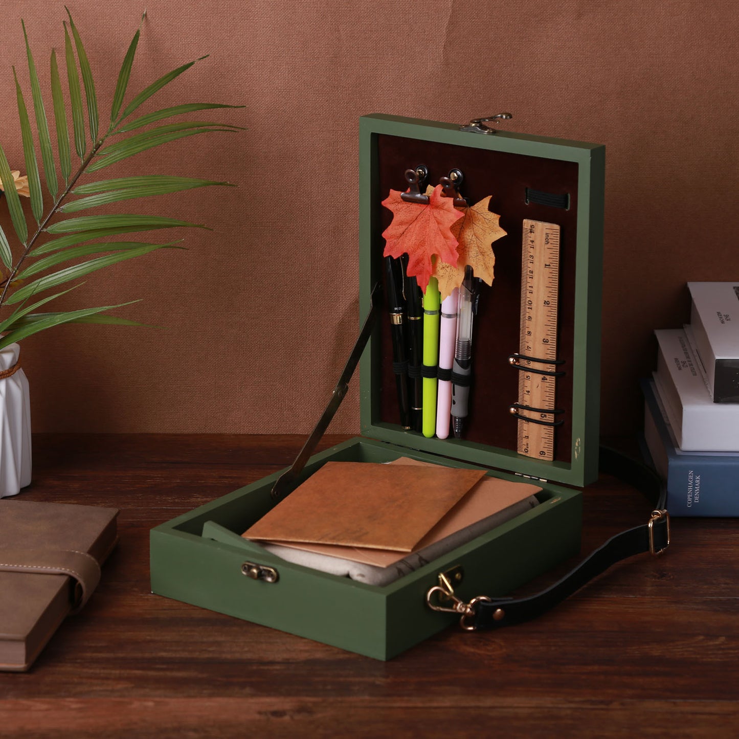 Messenger Wood Box - Premium  from Concordia Style Boutique - Just $61.45! Shop now at Concordia Style Boutique