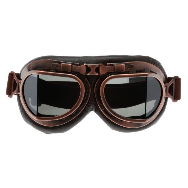 Retro Steampunk Copper Motorcycle Goggles