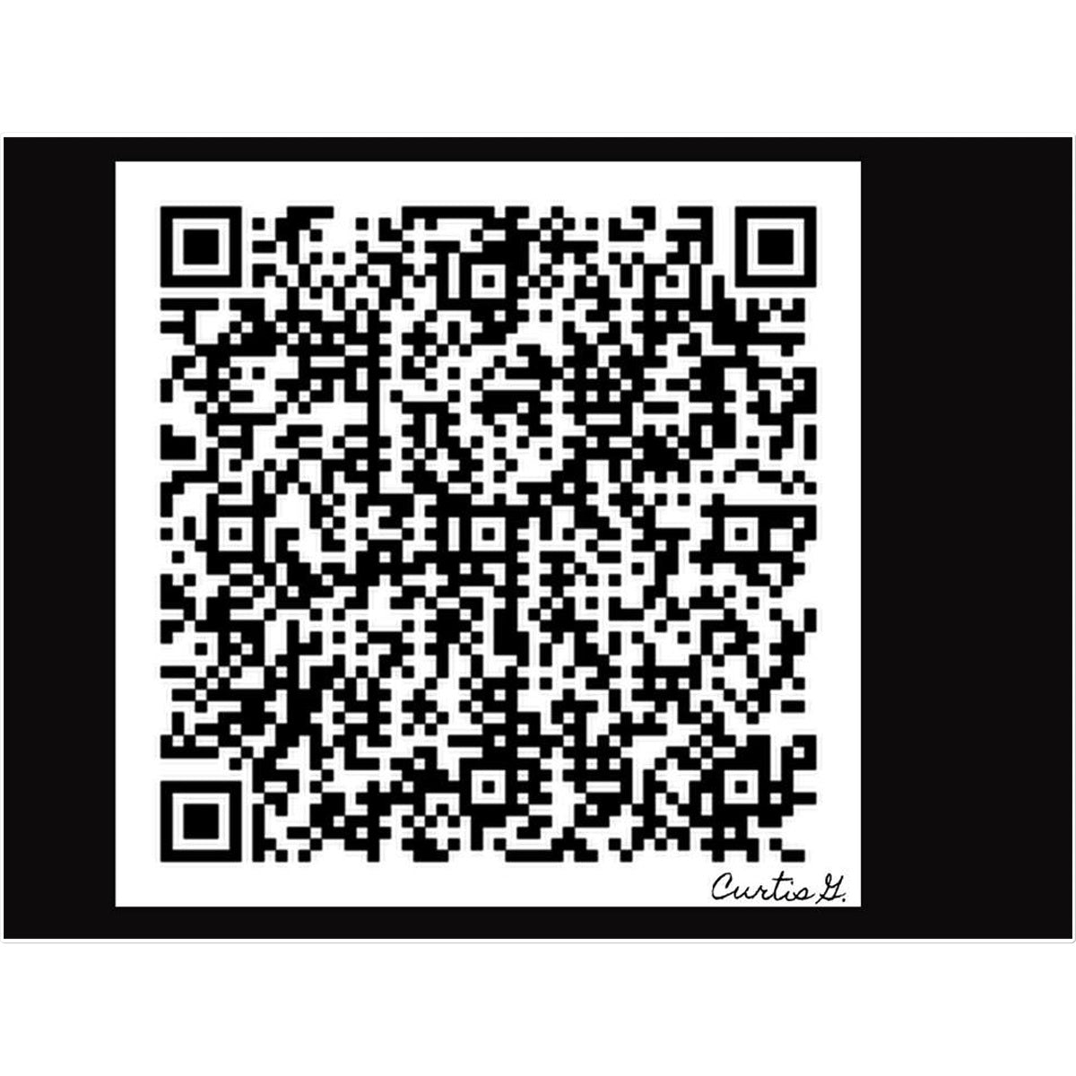 Scan Me Temporary Tattoo - Premium Tattoos from Prodigi - Just $4.16! Shop now at Concordia Style Boutique