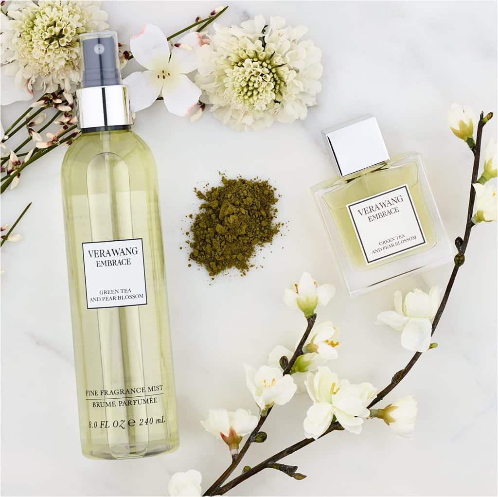 Vera Wang Embrace Body Mist Spray for Women, Green Tea & Pear Blossom, 8 Fl Oz - Premium Eau de Toilette from Concordia Style Boutique - Just $13.75! Shop now at Concordia Style Boutique