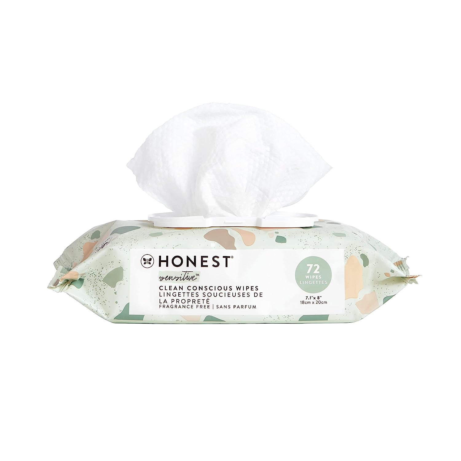 The Honest Company Clean Conscious Wipes | 99% Water, Compostable, Plant-Based, Baby Wipes | Hypoallergenic, EWG Verified | Geo Mood, 288 Count - Premium Wipes & Refills from Concordia Style Boutique - Just $7.05! Shop now at Concordia Style Boutique