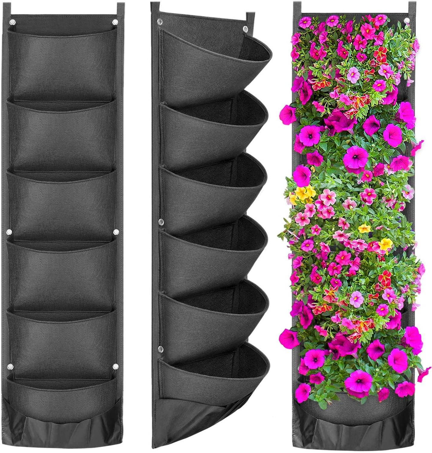 NEW DESIGN Vertical Hanging Garden Planter Flower Pots - Premium  from Concordia Style Boutique - Just $8.32! Shop now at Concordia Style Boutique