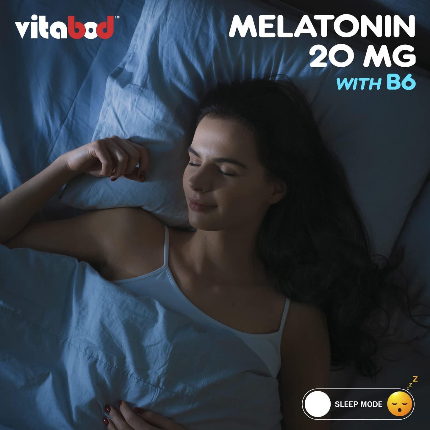 Vitabod Melatonin 20mg - 240 Fast Dissolve Tablets - Drug Free - Natural Berry Flavor - Vegetarian, Non-GMO, Gluten Free - Premium  from Concordia Style Boutique - Just $13.71! Shop now at Concordia Style Boutique