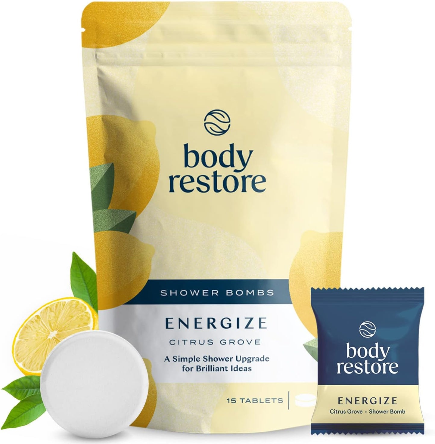 Shower Steamers Aromatherapy 15 Count - Christmas Gifts Stocking Stuffers, Relaxation Birthday Gifts for Women and Men, Stress Relief and Luxury Self Care, Eucalyptus Shower Bath Bombs - BodyRestore - Premium  from Concordia Style Boutique - Just $42.33! Shop now at Concordia Style Boutique