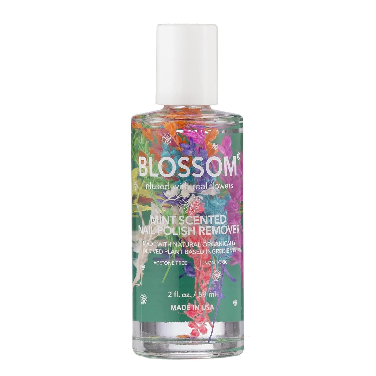 All Natural, Scented, Organic Plant-Based, Vegan, Cruelty Free, Acetone Free Nail Polish Remover, Infused with Real Flowers, Made in USA, 2 fl. oz., Spring Bouquet - Premium Nail Polish Remover from Concordia Style Boutique - Just $19.53! Shop now at Concordia Style Boutique