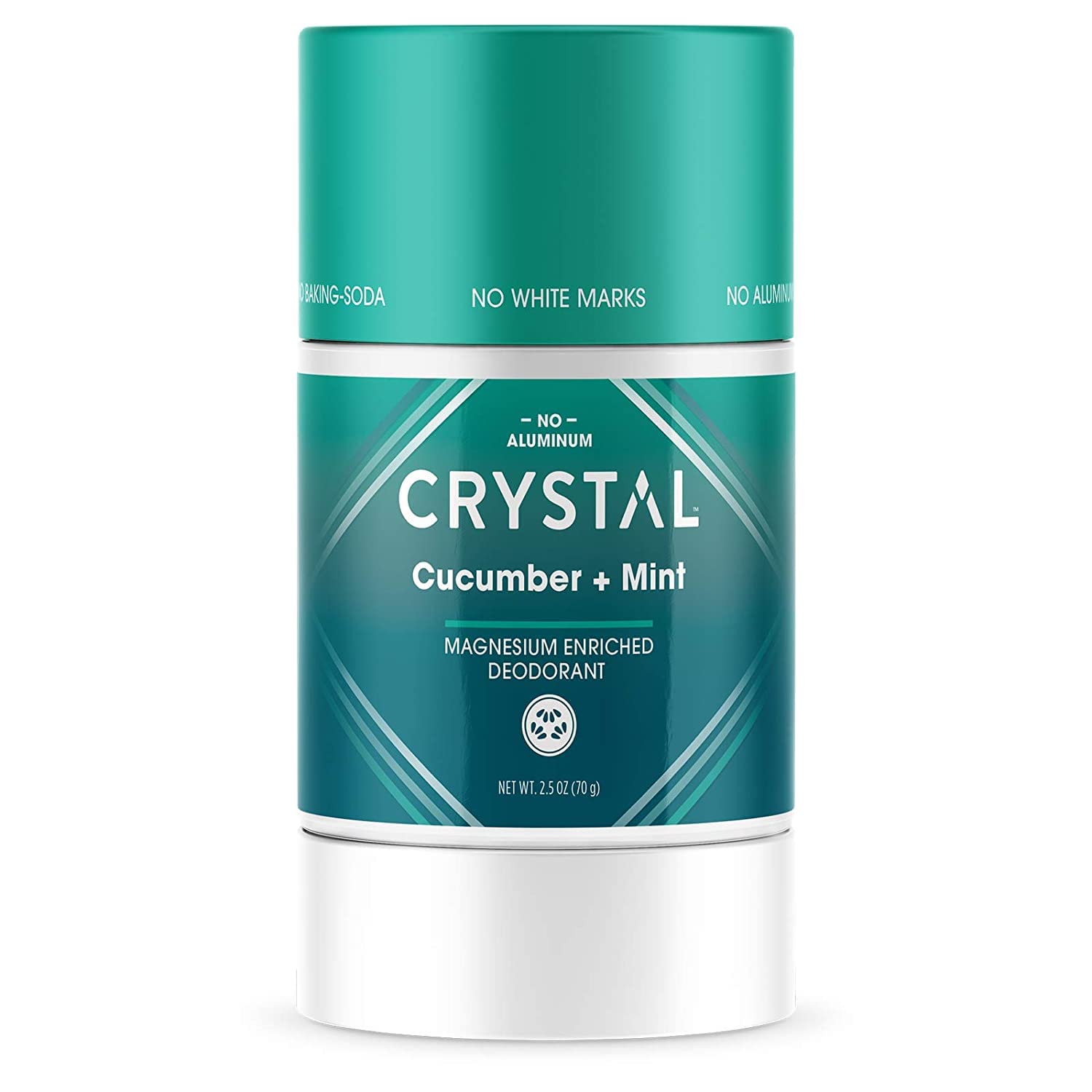 Crystal Magnesium Solid Stick Natural Deodorant, Non-Irritating Aluminum Free Deodorant for Men or Women, Safely and Effectively Fights Odor, Baking Soda Free, Coconut + Vanilla, 2.5 oz - Premium Deodorant from Concordia Style Boutique - Just $21.68! Shop now at Concordia Style Boutique