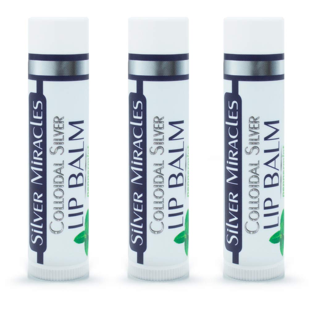 Colloidal Silver Lip Balm - TUBE - 3 Pack (Box) - Premium Balms & Moisturizers from Concordia Style Boutique - Just $23.99! Shop now at Concordia Style Boutique