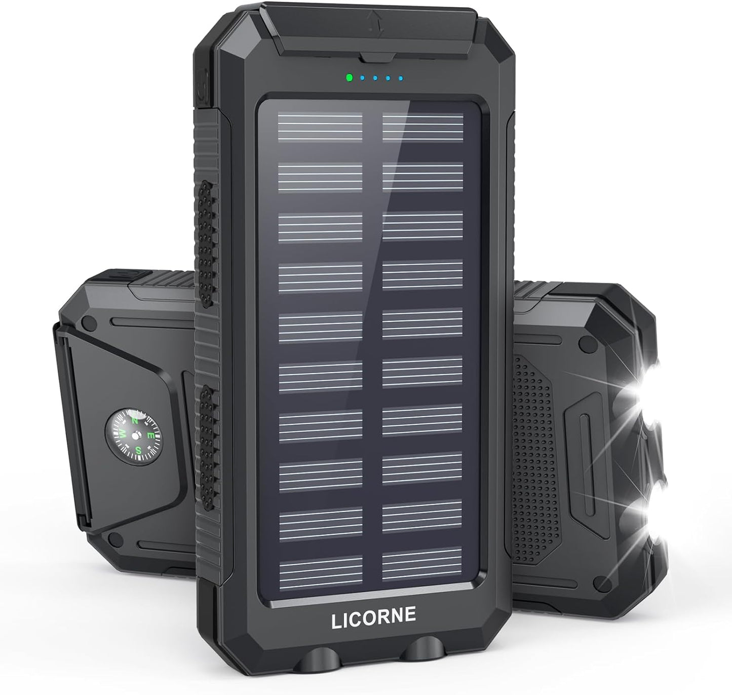 Solar Charger Power Bank Fast Charging - 30000mAh Portable Solar Phone Battery Panel Charger, QC3.0 Dual USB Port Battery Pack Charger for All Cell Phones & Electronic Devices (Orange) - Premium Solar Charger Power Bank from Concordia Style Boutique - Just $39.96! Shop now at Concordia Style Boutique