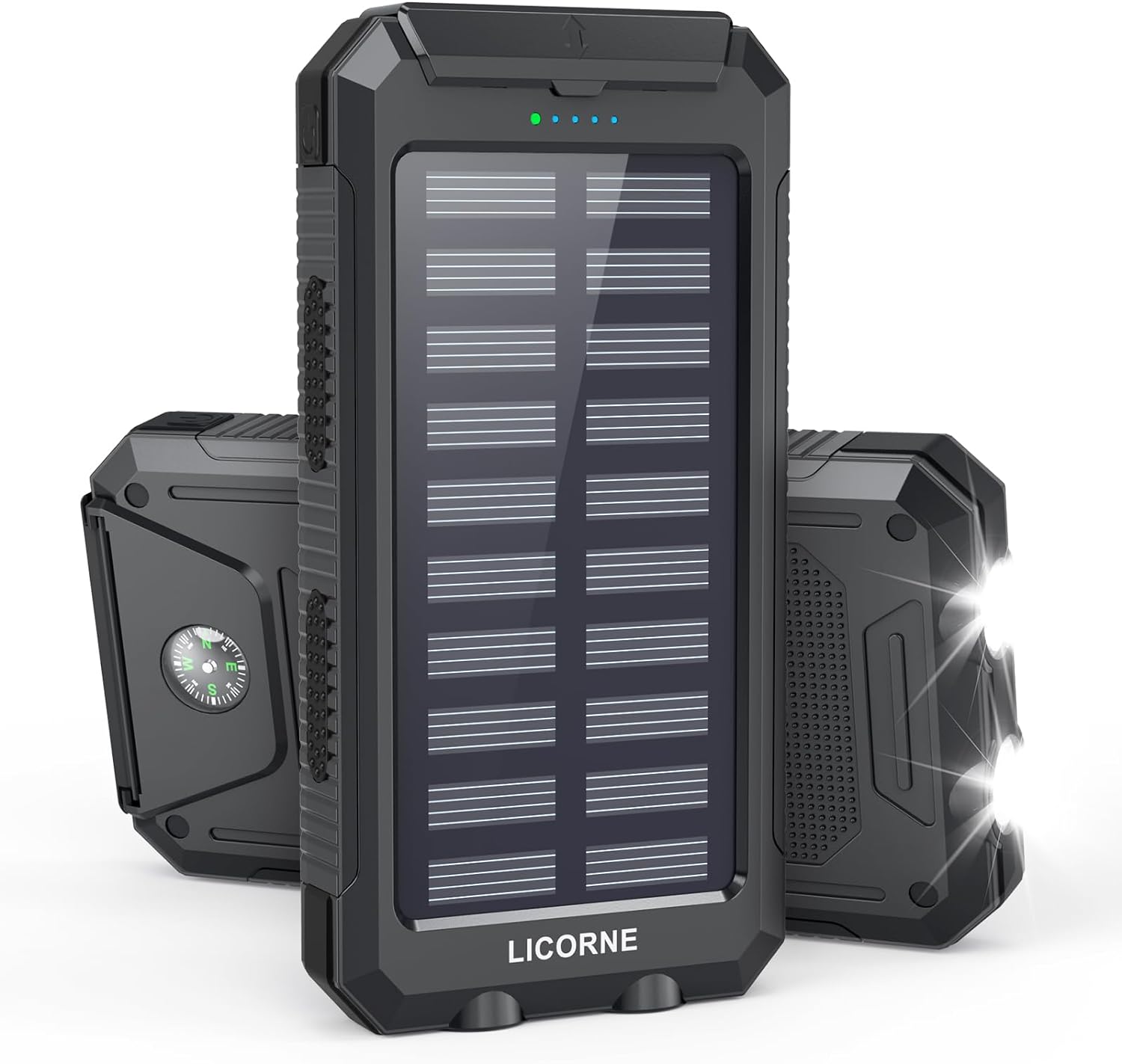 Solar Charger Power Bank Fast Charging - 30000mAh Portable Solar Phone Battery Panel Charger, QC3.0 Dual USB Port Battery Pack Charger for All Cell Phones & Electronic Devices (Orange) - Premium Solar Charger Power Bank from Concordia Style Boutique - Just $39.96! Shop now at Concordia Style Boutique
