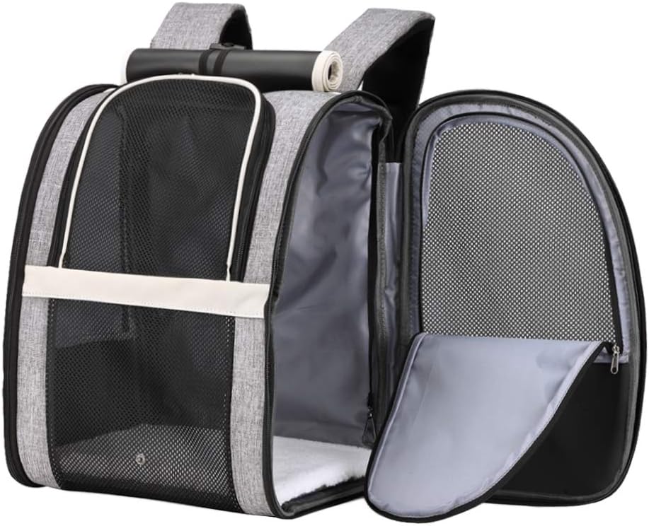 Texsens Innovative Traveler Bubble Backpack Pet Carriers for Cats and Dogs (Black) - Premium  from Concordia Style Boutique - Just $36.71! Shop now at Concordia Style Boutique