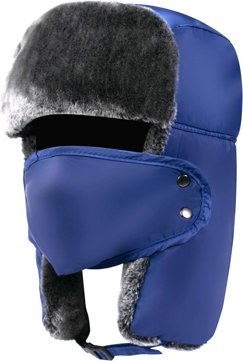 Trapper Hat Winter Hats for Men-  Trooper Hunting Ski Hat for Women -Ear Flap- Windproof Mask - Premium Bomber Hats from Concordia Style Boutique - Just $35.99! Shop now at Concordia Style Boutique