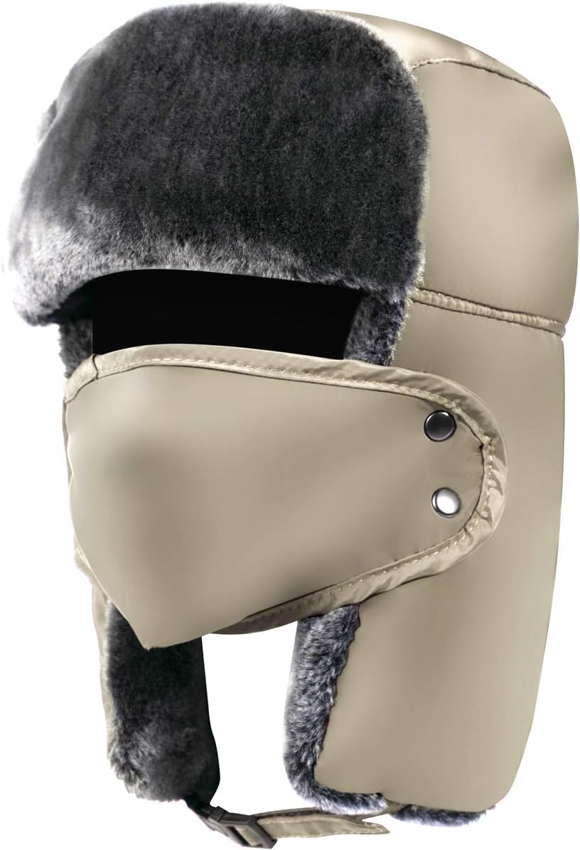 Trapper Hat Winter Hats for Men-  Trooper Hunting Ski Hat for Women -Ear Flap- Windproof Mask - Premium Bomber Hats from Concordia Style Boutique - Just $35.99! Shop now at Concordia Style Boutique