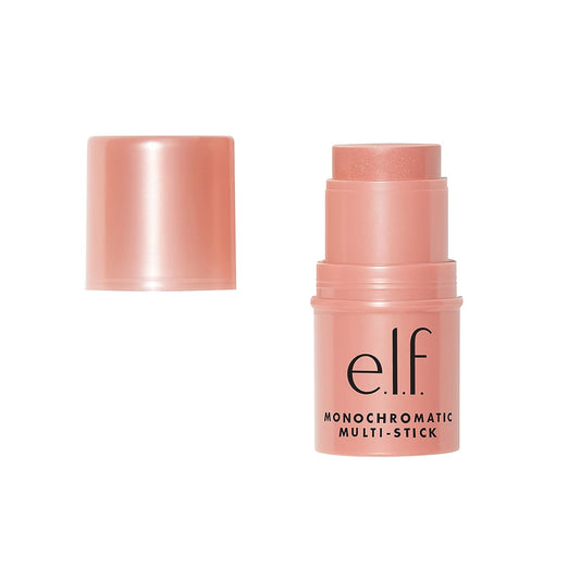 e.l.f. Monochromatic Multi Stick, Luxuriously Creamy & Blendable Color, For Eyes, Lips & Cheeks, Dazzling Peony, 0.17 oz (5 g) - Premium Blush from Concordia Style Boutique - Just $8.04! Shop now at Concordia Style Boutique