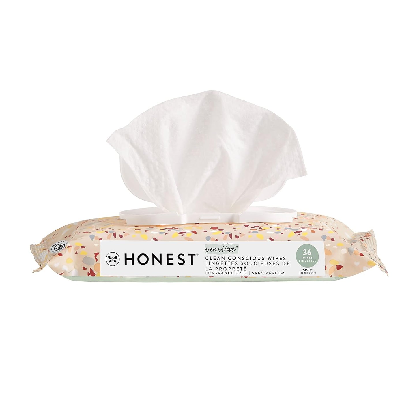 The Honest Company Clean Conscious Wipes | 99% Water, Compostable, Plant-Based, Baby Wipes | Hypoallergenic, EWG Verified | Geo Mood, 288 Count - Premium Wipes & Refills from Concordia Style Boutique - Just $7.05! Shop now at Concordia Style Boutique