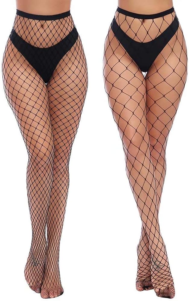 Women's High Waist Tights Fishnet Stockings Thigh High Pantyhose - Premium Tights from Concordia Style Boutique - Just $15.17! Shop now at Concordia Style Boutique