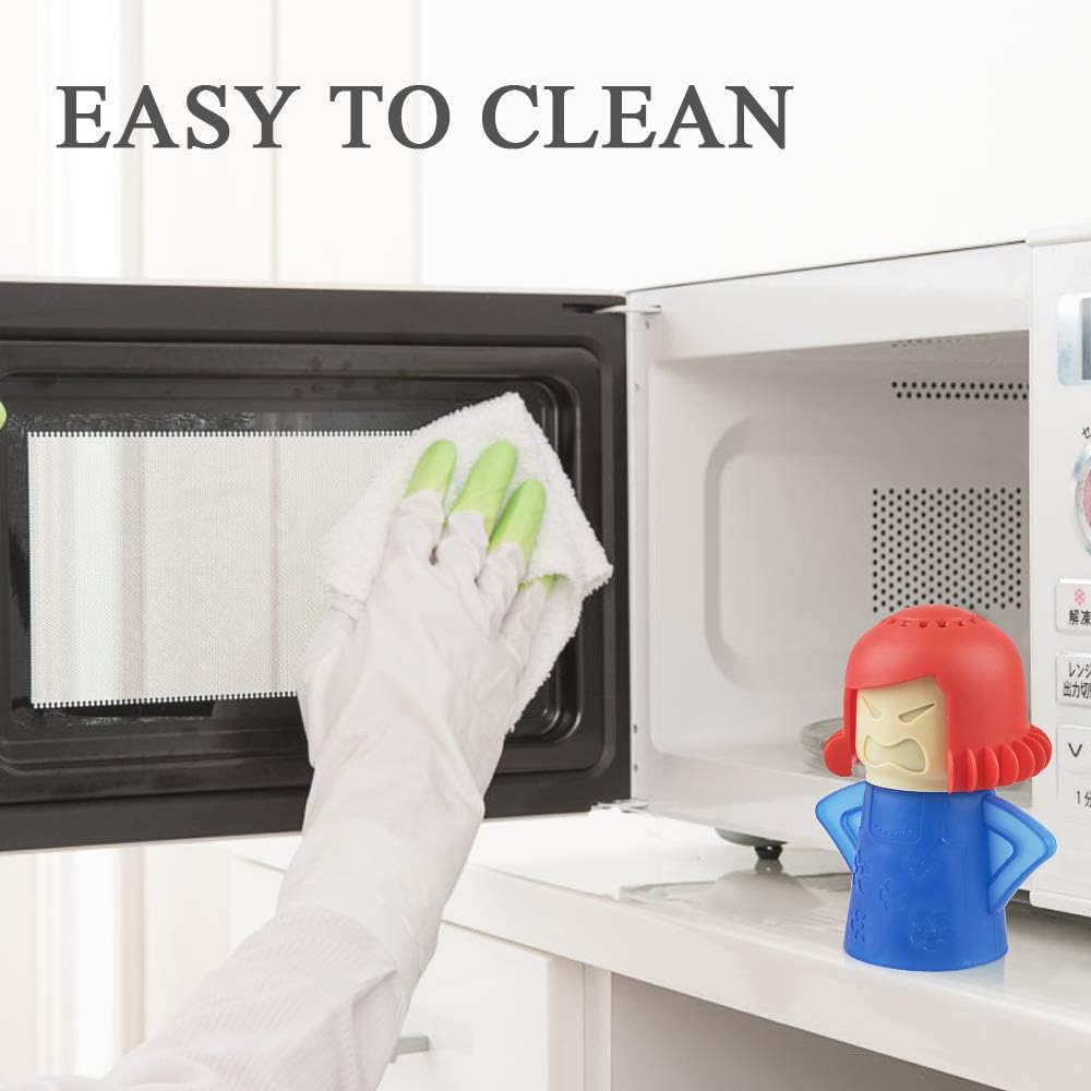 Angry Mom Microwave Cleaner - Angry Mom Mad Creay Mama Microwave Oven Cleaner High Temperature Steam Cleaning Equipment Tool Easily Crud Steam Cleans Add Vinegar and Water for Kitchen (Blue) - Premium All-Purpose Cleaners from Concordia Style Boutique - Just $18.74! Shop now at Concordia Style Boutique