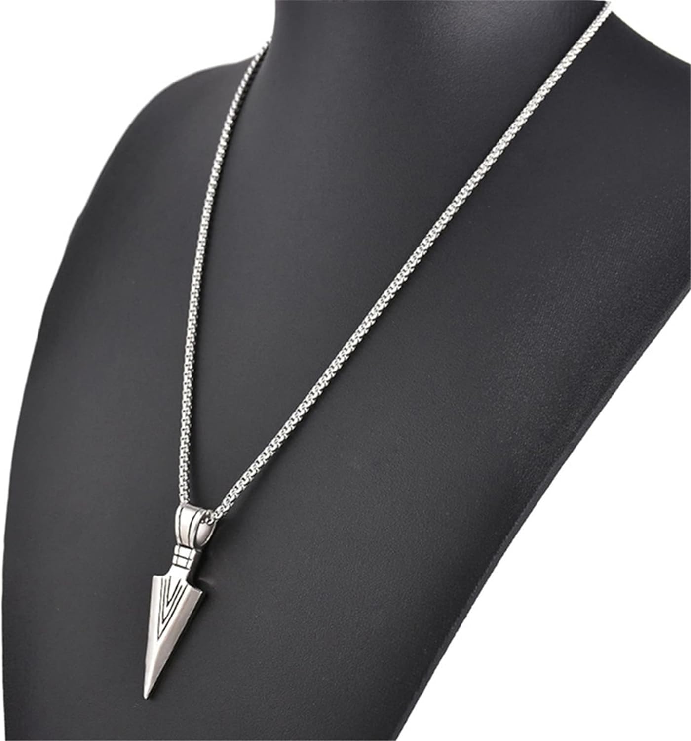 Simple Arrow Pendant Necklace Long Sweater Chain Minimalist Necklace for Women - Premium necklace from Concordia Style Boutique - Just $6.10! Shop now at Concordia Style Boutique