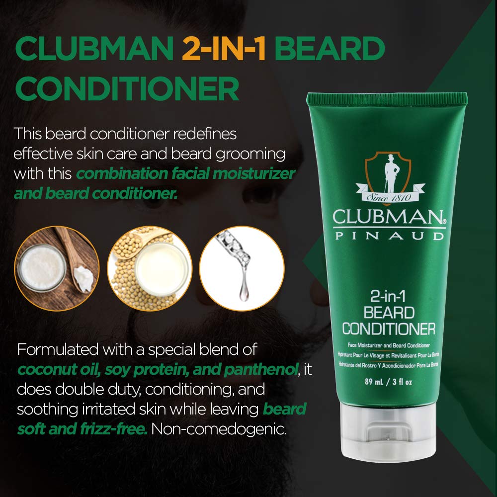 2-in-1 Beard Conditioner and Face Moisturizer, 3 oz - Premium Beard Conditioners & Oils from Concordia Style Boutique - Just $13.94! Shop now at Concordia Style Boutique