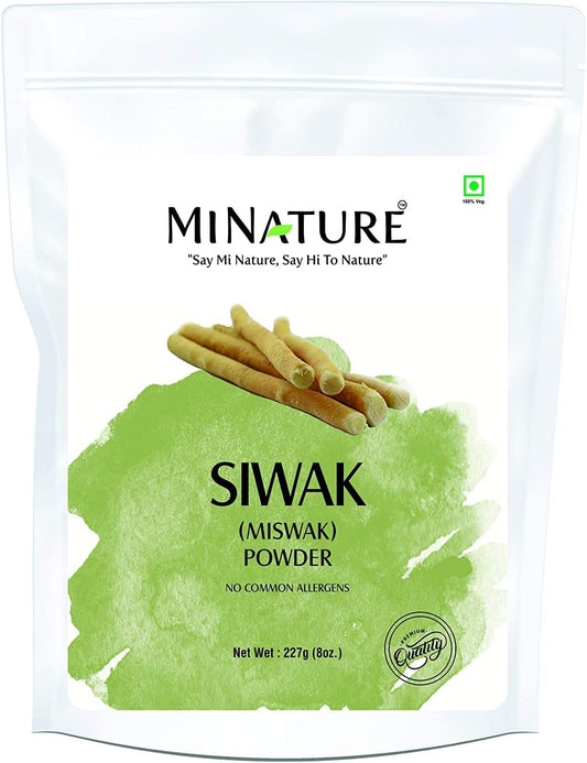 Miswak (Siwak) Powder by mi Nature | salvarado persica| 227g(8 oz) (0.5 lb) | 100% Only Miswak (siwak) Powder | Dental Care | Natural Toothpaste | Whitening Teeth | Oral Care - Premium Toothpaste from Concordia Style Boutique - Just $20.17! Shop now at Concordia Style Boutique