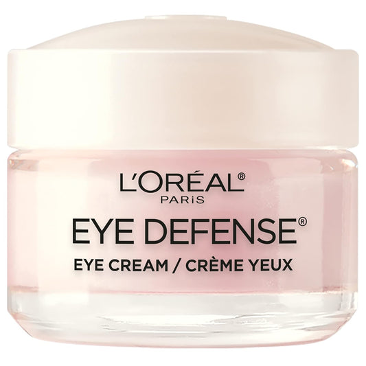 L'Oreal Paris Dermo-Expertise Eye Defense Eye Cream with Caffeine and Hyaluronic Acid 0.5 oz - Premium Eye Cream from Concordia Style Boutique - Just $23.92! Shop now at Concordia Style Boutique