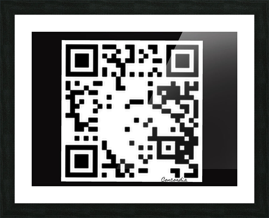 Scan Me - Premium artwork from Consonance Store - Just $20! Shop now at Concordia Style Boutique