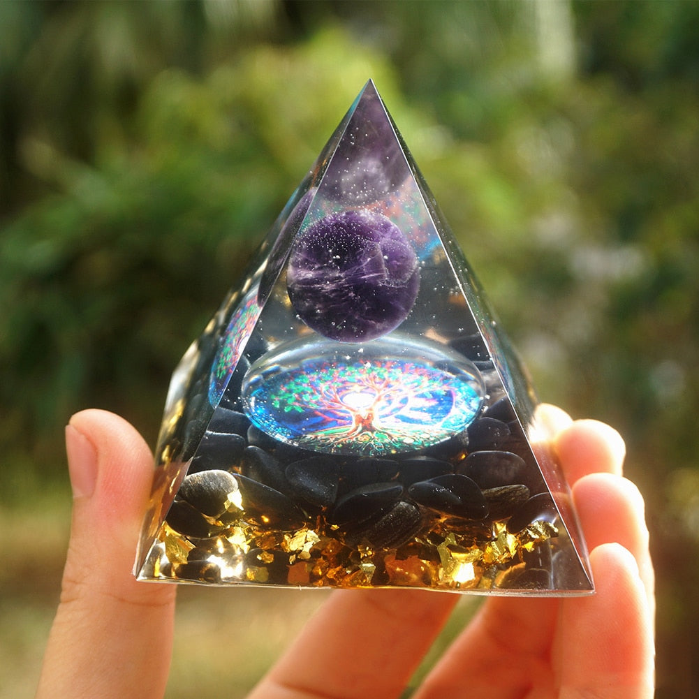 Orgonite Pyramid - Premium Orgonite Pyramid from Concordia Style Boutique - Just $25.99! Shop now at Concordia Style Boutique