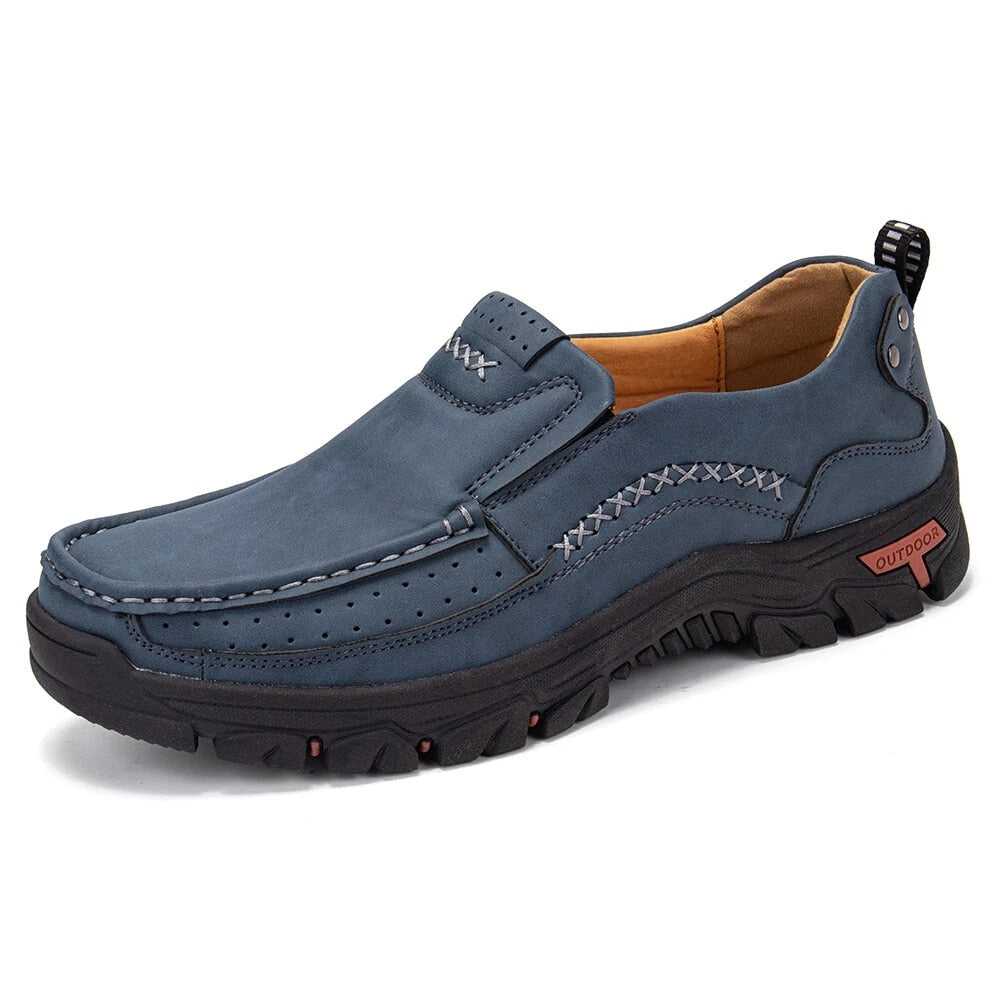 Handmade Leather Men Shoes Casual Outdoor Breathable Loafers - Premium  from Concordia Style Boutique - Just $44.46! Shop now at Concordia Style Boutique
