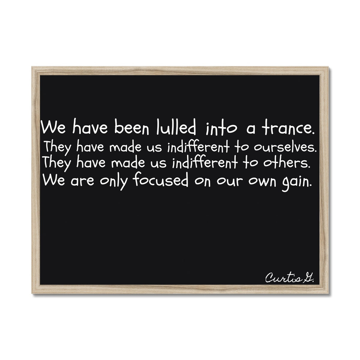 Trance Framed Print