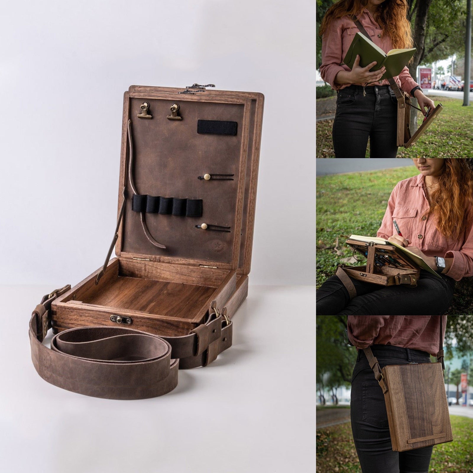 Messenger Wood Box - Premium Messenger Wood Box from Concordia Style Boutique - Just $45.71! Shop now at Concordia Style Boutique