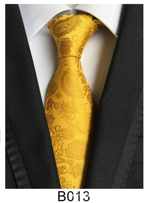 Factory  Tie Polyester Jacquard Tie Men's Casual Formal Wear Professional Business Tie Spot Supply