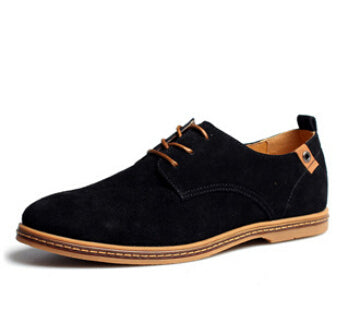 Suede Oxfords Men Leather Shoes - Premium  from Concordia Style Boutique - Just $21.19! Shop now at Concordia Style Boutique