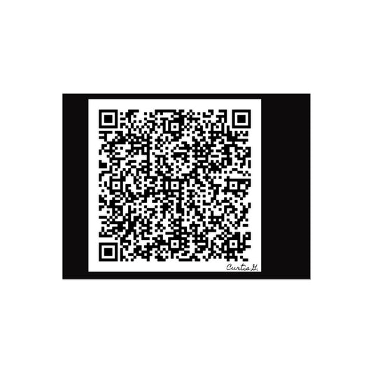 Scan Me Temporary Tattoo - Premium Tattoos from Prodigi - Just $4.16! Shop now at Concordia Style Boutique