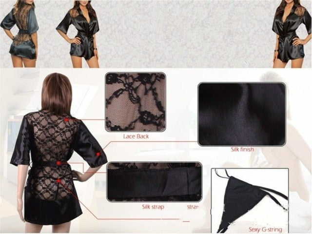 Sexy Lingerie Robe Dress - Premium  from Concordia Style Boutique - Just $4.69! Shop now at Concordia Style Boutique