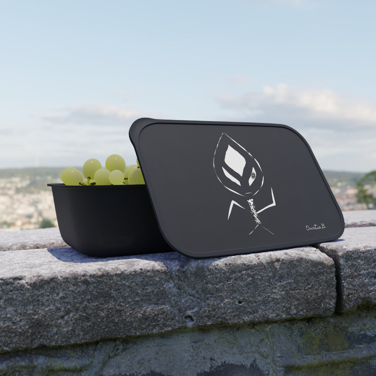 PLA Bento Box with Band and Utensils - Premium Accessories from Printify - Just $27.37! Shop now at Concordia Style Boutique