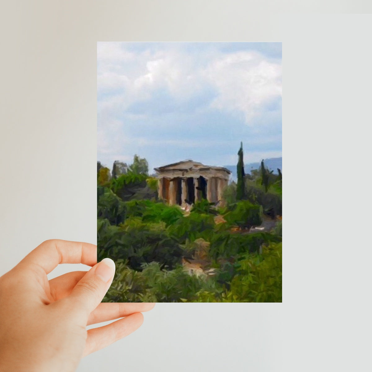 Athens Classic Postcard - Premium Stationery from Prodigi - Just $1.34! Shop now at Concordia Style Boutique