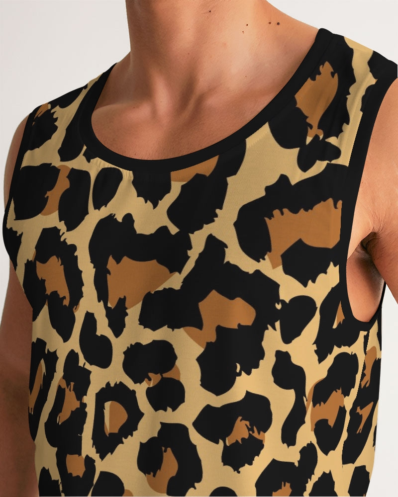 Animal Print Men's Tank Top - Premium Tank Top from Chaluisant - Just $40! Shop now at Concordia Style Boutique